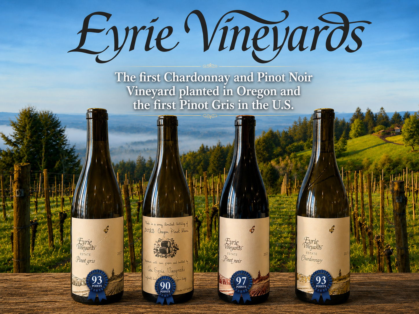 Eyrie Wine tasting